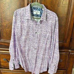 Robert Graham Lavender Patterned Shirt